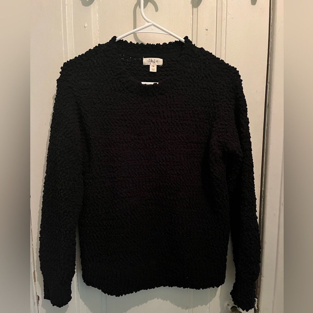 Style & Co. Black Sweater